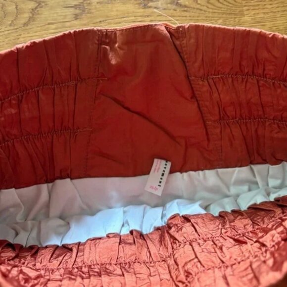 Free People The Way Home athletic shorts burnt orange xs High Rise Boxer Run - Picture 4 of 4